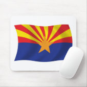 Tapis de souris Drapeau d'Arizona (Avec souris)