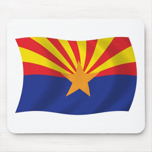 Tapis de souris Drapeau d'Arizona (Devant)