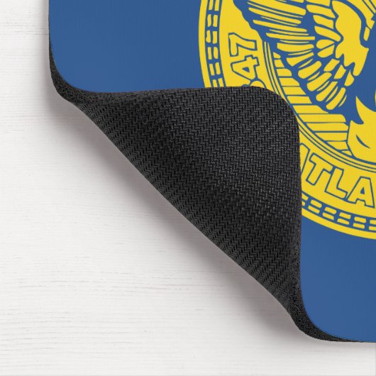 Tapis De Souris Drapeau d'Atlanta, Géorgie Souris Pad (Coin)