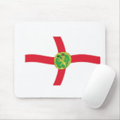 Tapis de souris Drapeau d'Aurigny (Avec souris)