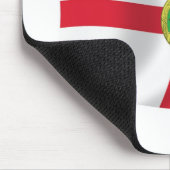 Tapis de souris Drapeau d'Aurigny (Coin)