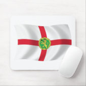 Tapis de souris Drapeau d'Aurigny (Avec souris)