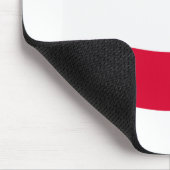 Tapis de souris Drapeau d'Autriche (Coin)