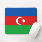 Tapis De Souris Drapeau d'Azerbaïdjan Mousepad (Avec souris)