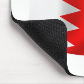 Tapis de souris Drapeau de Bahreïn (Coin)
