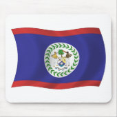 Tapis De Souris Drapeau de Belize Mousepad (Devant)