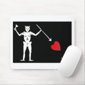 Tapis De Souris Drapeau de BlackBeards (Edouard enseignent) (Avec souris)