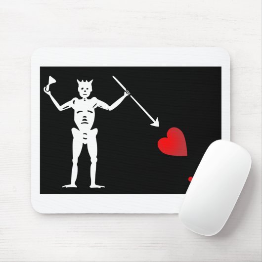 Tapis De Souris Drapeau de BlackBeards (Edouard enseignent) (Avec souris)