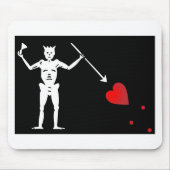 Tapis De Souris Drapeau de BlackBeards (Edouard enseignent) (Devant)