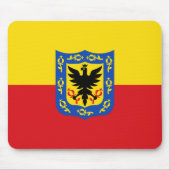 Tapis De Souris Drapeau de Bogota, Colombie (Devant)