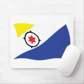 Tapis de souris Drapeau de Bonaire (Avec souris)