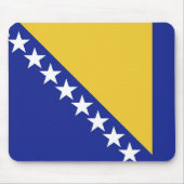 Tapis De Souris Drapeau de Bosnie-Herzégovine (Devant)