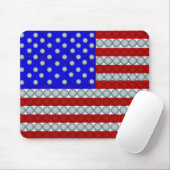Tapis De Souris Drapeau de boules de golf (Avec souris)