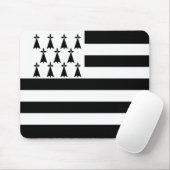Tapis De Souris Drapeau de Bretagne patriotique (Avec souris)