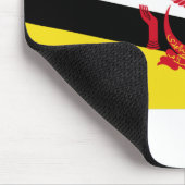 Tapis De Souris Drapeau de Brunei (Coin)