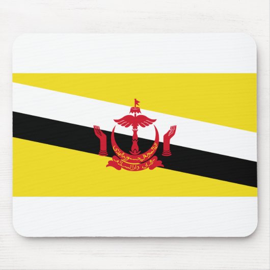 Tapis De Souris Drapeau de Brunei (Devant)