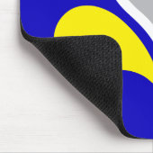 Tapis De Souris Drapeau de Bruxelles, Belgique Souris (Coin)