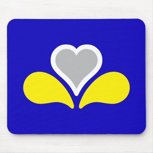 Tapis De Souris Drapeau de Bruxelles, Belgique Souris (Devant)