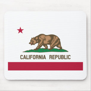 Tapis De Souris Drapeau de Californie