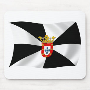 Tapis de souris Drapeau de Ceuta