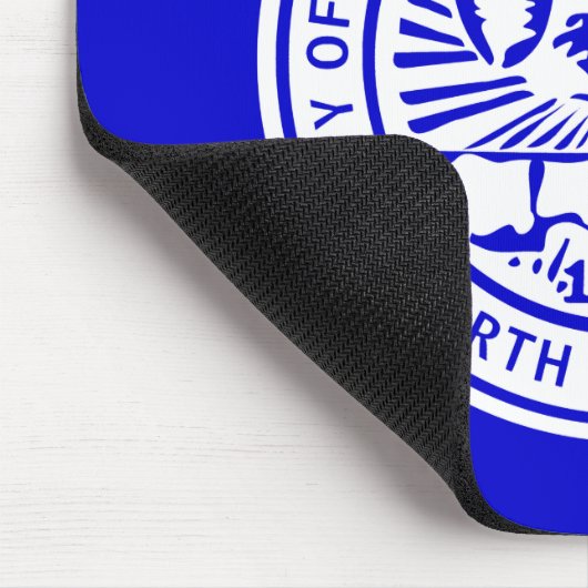 Tapis De Souris Drapeau de Charlotte, Caroline du Nord (Coin)