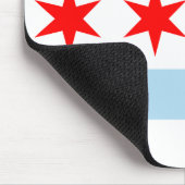 Tapis De Souris Drapeau de Chicago, Illinois (Coin)