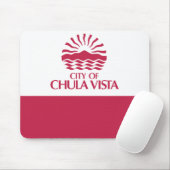 Tapis De Souris Drapeau de Chula Vista, Californie (Avec souris)