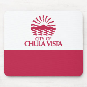 Tapis De Souris Drapeau de Chula Vista (Californie)