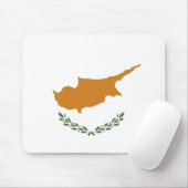 Tapis De Souris Drapeau de Chypre (Avec souris)
