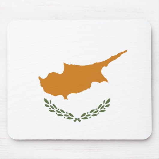 Tapis De Souris Drapeau de Chypre (Devant)