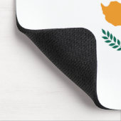 Tapis de souris Drapeau de Chypre (Coin)