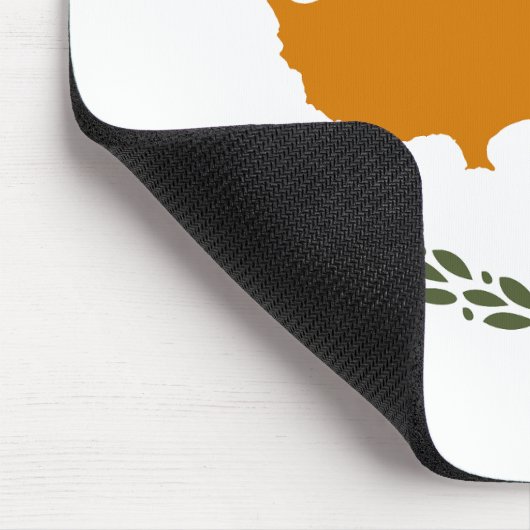 Tapis De Souris Drapeau de Chypre (Coin)