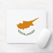 Tapis De Souris Drapeau de Chypre (Avec souris)