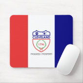 Tapis De Souris Drapeau de Cleveland, Ohio Souris (Avec souris)