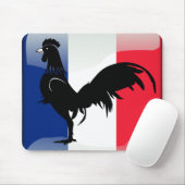 Tapis De Souris Drapeau de Coquelet (Avec souris)