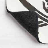 Tapis De Souris Drapeau de crâne obsidien Drapeau de pirate Calico (Coin)