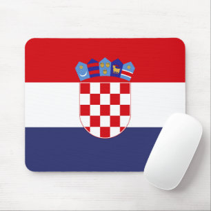 Tapis De Souris Drapeau de Croatie