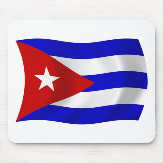 Tapis de souris Drapeau de Cuba (Devant)