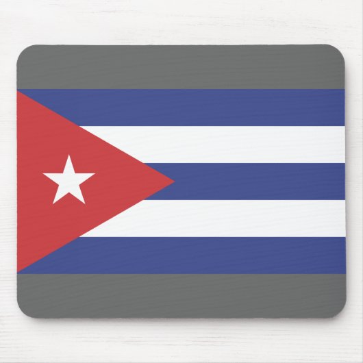 Tapis De Souris Drapeau de Cuba (Devant)