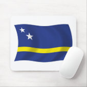 Tapis de souris Drapeau de Curaçao (Avec souris)