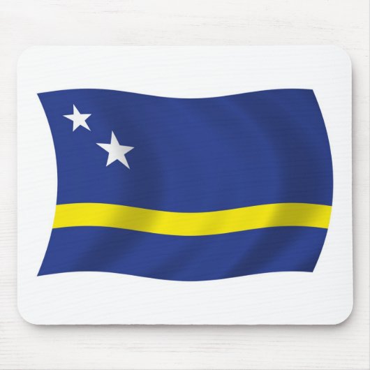 Tapis de souris Drapeau de Curaçao (Devant)
