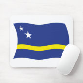 Tapis de souris Drapeau de Curaçao (Avec souris)