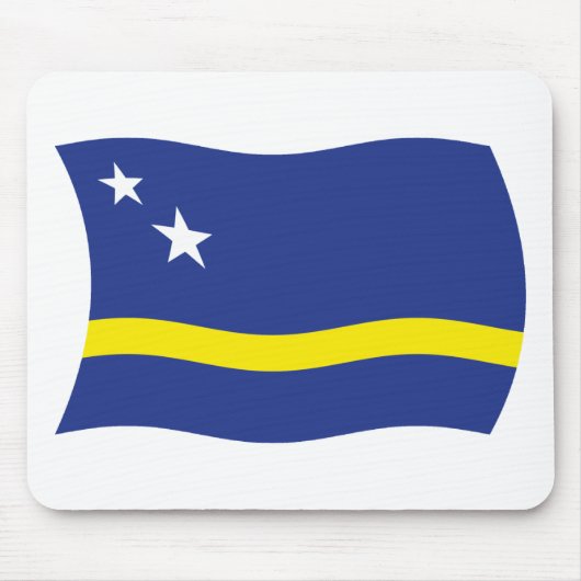 Tapis de souris Drapeau de Curaçao (Devant)