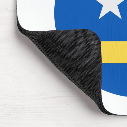 Tapis De Souris Drapeau de Curaçao (Coin)