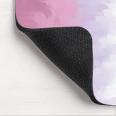 Tapis De Souris Drapeau de fierté bigenre abstrait fluffy pastel b (Coin)