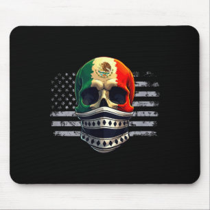 Tapis De Souris Drapeau de fierté mexicano-américain d'Amérique Me