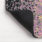 Tapis De Souris Drapeau de fierté polygender pixelisé funky tripan (Coin)