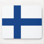 Tapis De Souris Drapeau de Finlande (Devant)