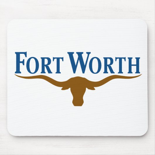 Tapis De Souris Drapeau de Fort Worth (Texas) (Devant)