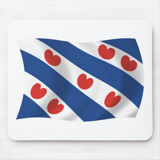Tapis de souris Drapeau de Frise (Devant)